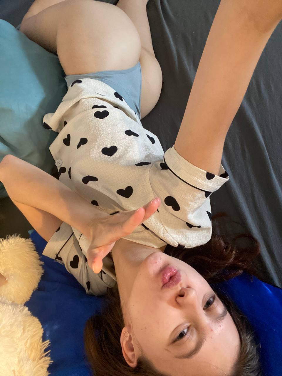 A cozy shot with Your princess — straight from Zhangqiu