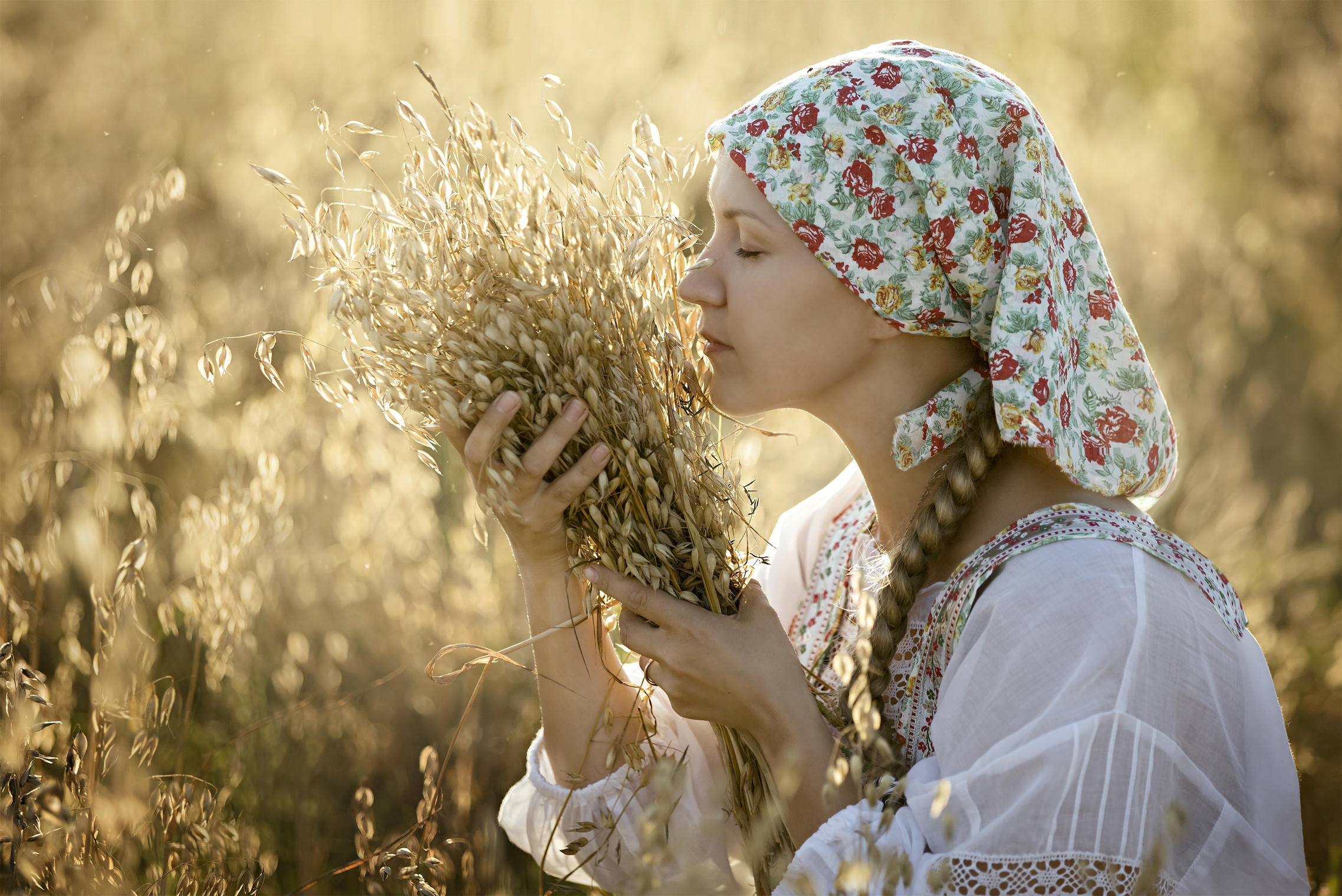 Photo Women in Slavic costumes in Zhangqiu